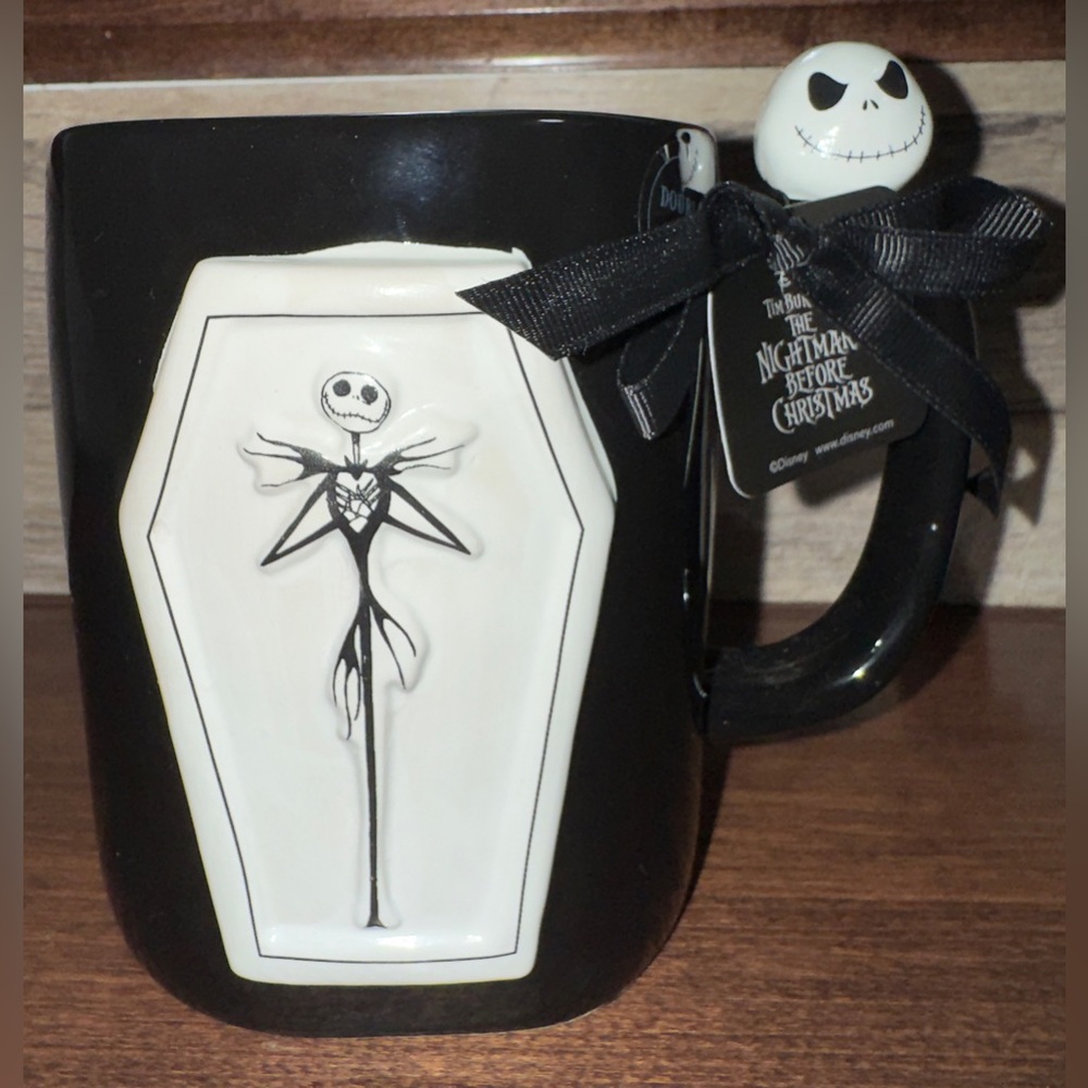 CUTE 🥰 Disney by Rae Dunn Jack Skellington Mug “long live The pumpkin king” Mug